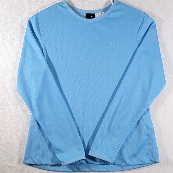 Nike Other - NIKE DRI-FIT Men's Medium T-Shirt Long Sleeve Crew Neck Polyester Active Workout